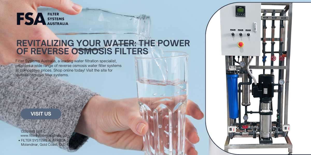 Revitalizing Your Water: The Power of Reverse Osmosis Filters