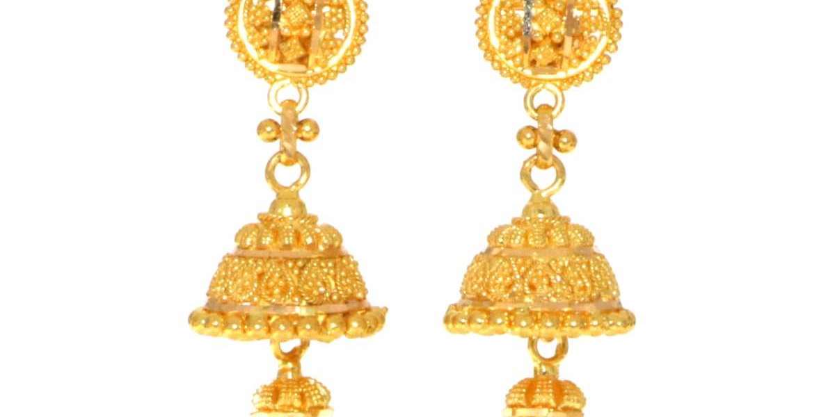 Radiant Adornments: The Enchanting World of Gold Earrings in India