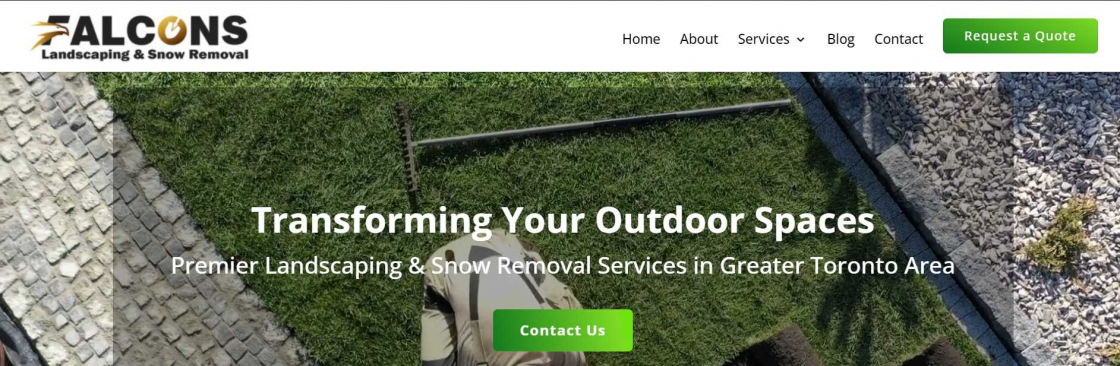 Falcons Landscaping Cover Image