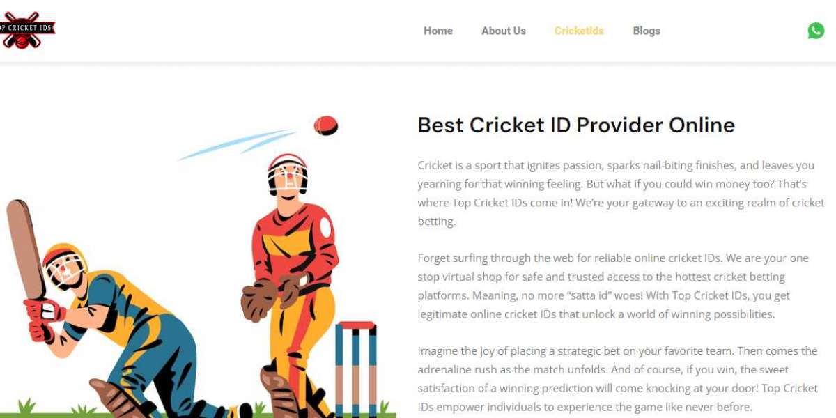 Experience the Thrill of Cricket Betting with TopCricketIDs.com