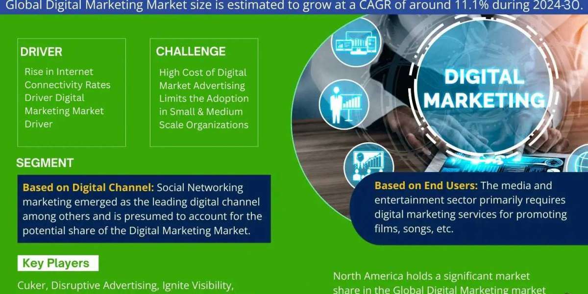 Digital Marketing Market Size to Expand at 11.1%% CAGR By 2030