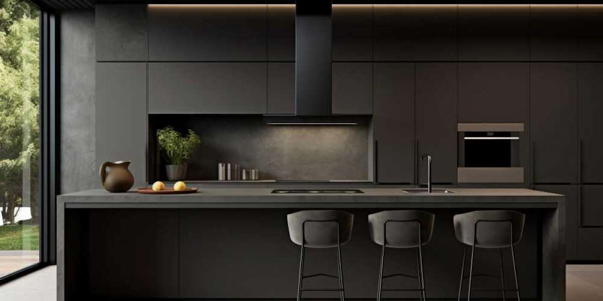 Black Kitchen Cabinets Modern A Classy Choice For Modern Individuals