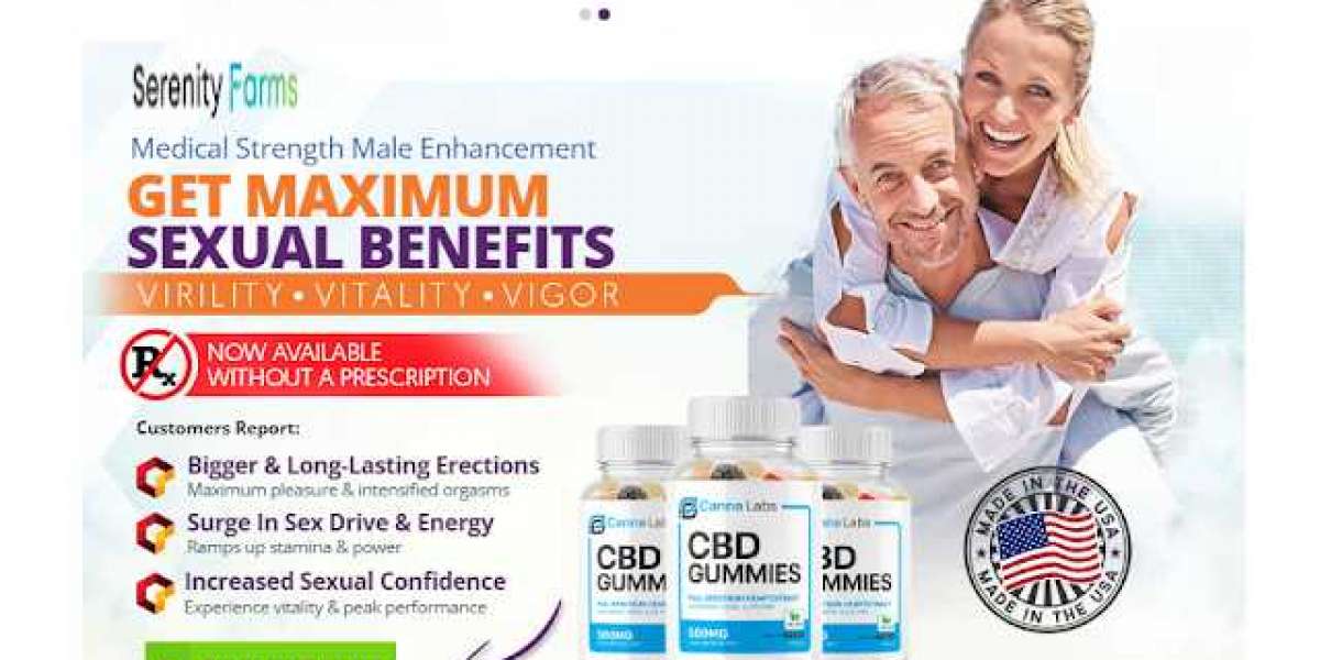 How do Canna Labs CBD Gummies contribute to treating erectile dysfunction?