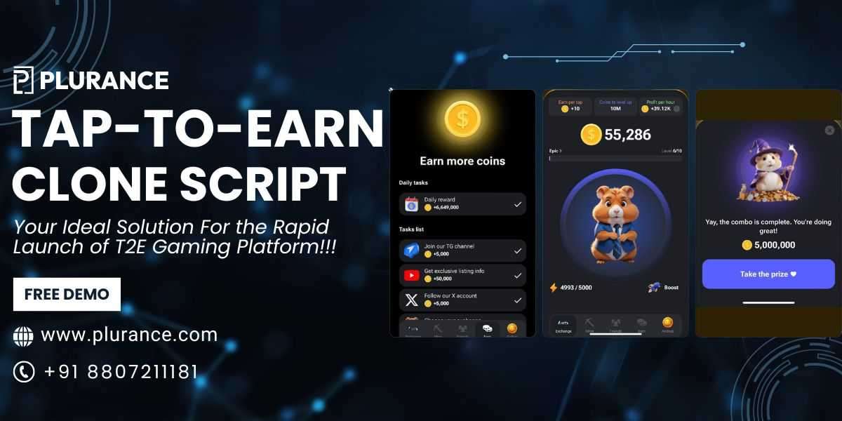 Tap to earn clone script - To establish your highly remunerative tap to earn gaming platform