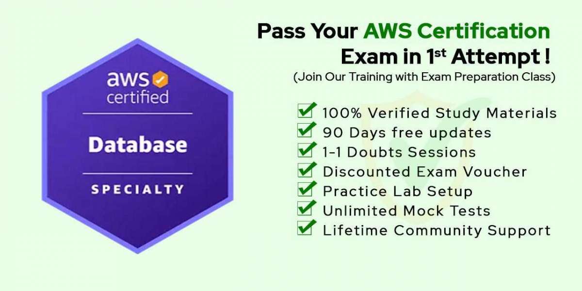 Get Ready for the AWS Certified Database Specialty Exam Preparation in Pune