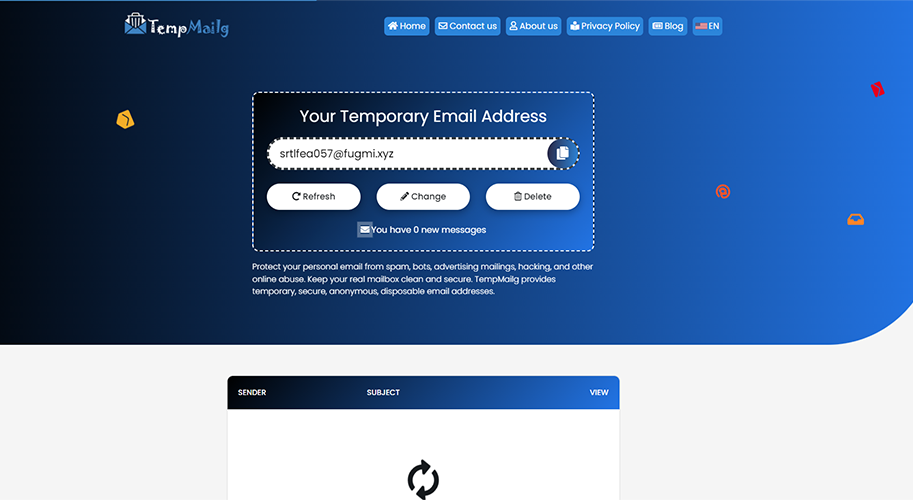 Temp Mail - The Most Advanced Temporary Email Address