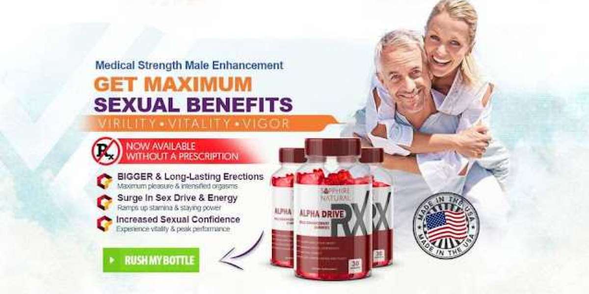 Alpha Drive RX Male Enhancement (LATEST REPORT): Check Update And Price In Sale!