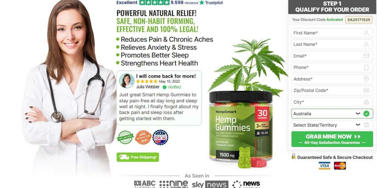 Smart Hemp Gummies AU, NZ (Australia) Reviews 2024