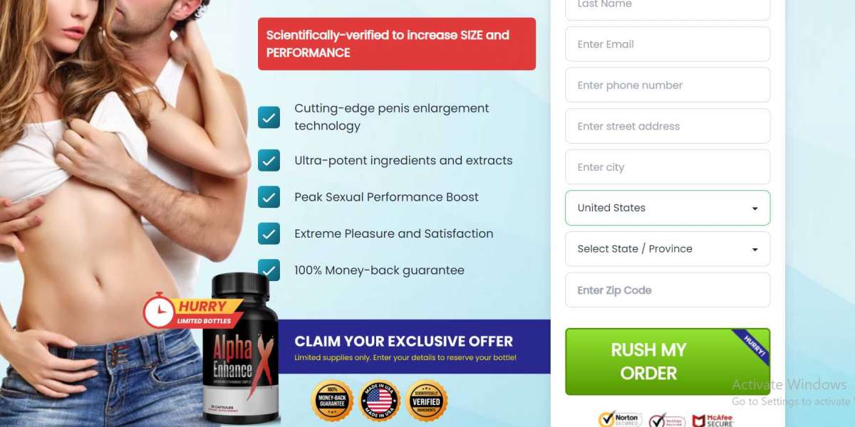 Alpha EnhanceX Male Enhancement USA  Reviews, Price For Sale & Official Website