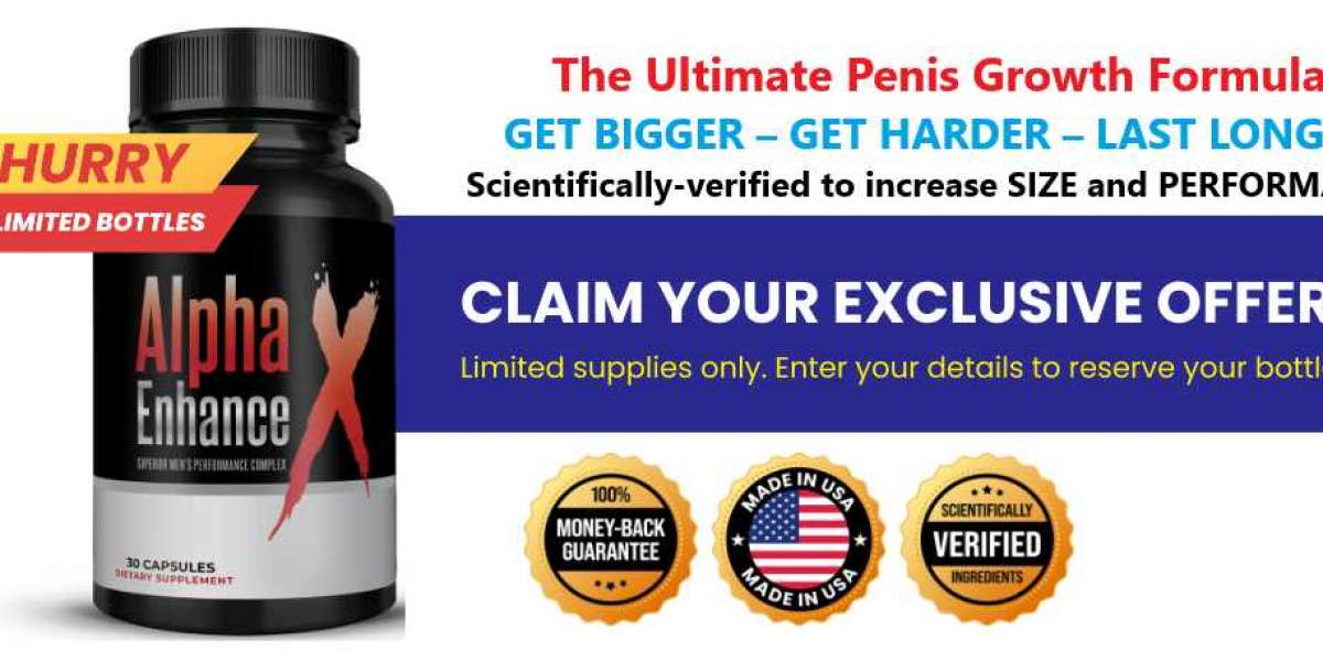 Alpha EnhanceX Male Enhancement | Alpha Enhance X Capsules "Official"